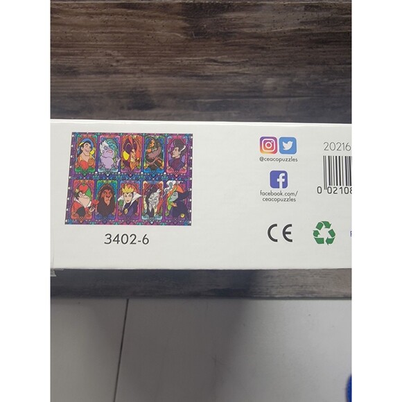 Ceaco Puzzle Disney Villains 1500 Pieces Complete - Picture 4 of 4